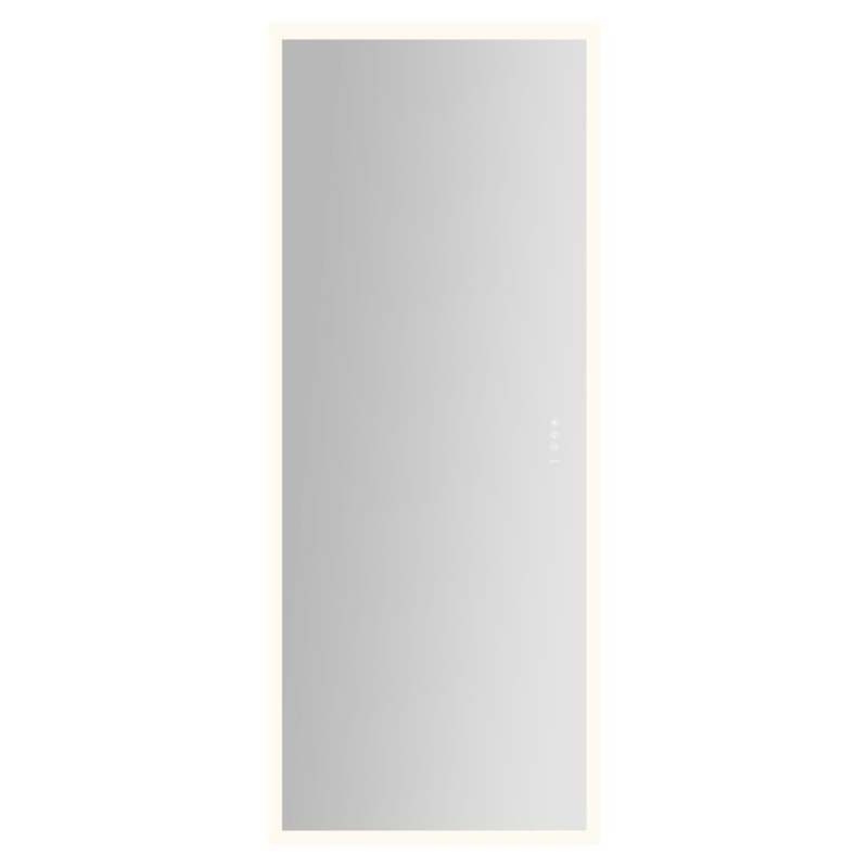 Bathroom Mirror Instinct with Perimeter Lighting Rectangular 30 x 72 Inch Wall Mount