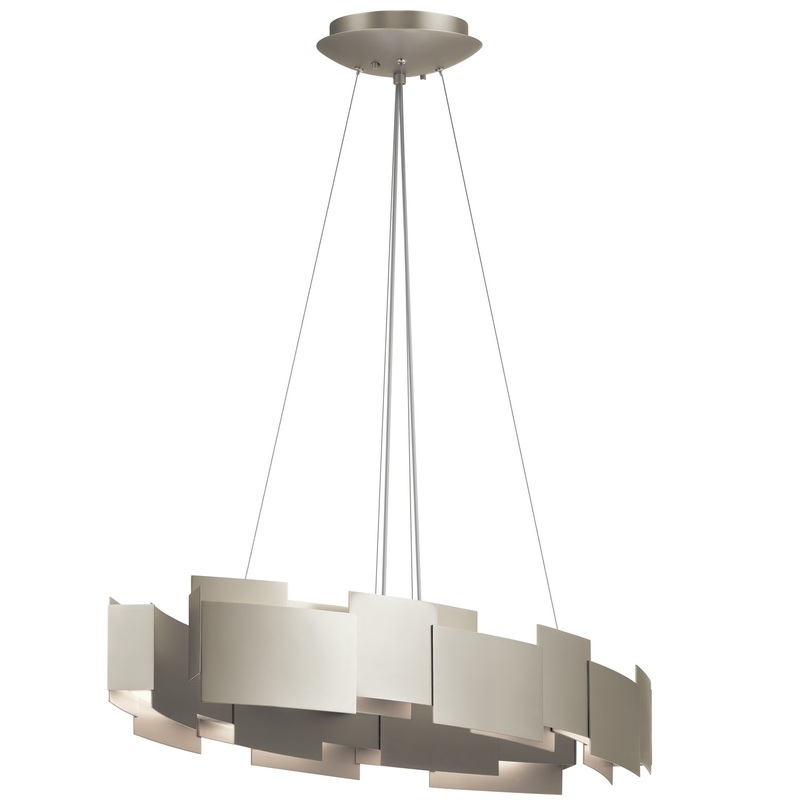 Kichler 42993SNLED LED Chandelier, Satin Nickel