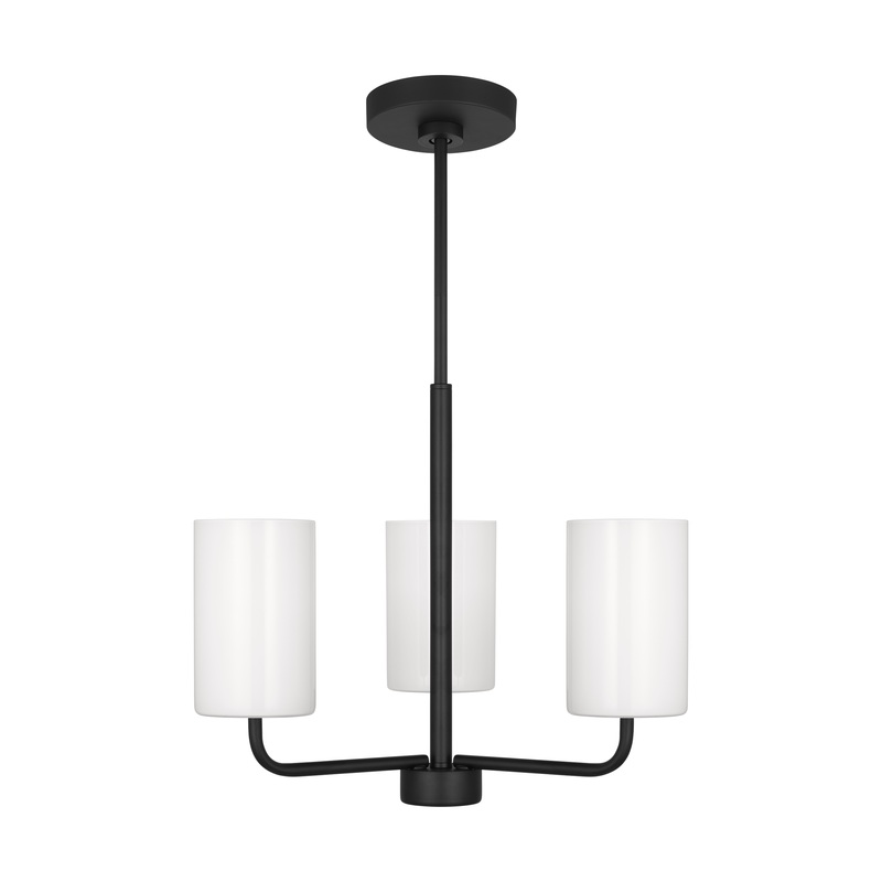 Rhett Small Chandelier Midnight Black LED Bulb(s) Included
