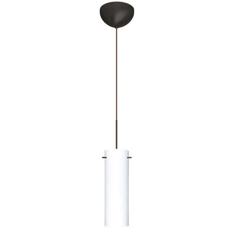 Besa 1XC-493007-BR Copa One Light Pendant Bronze