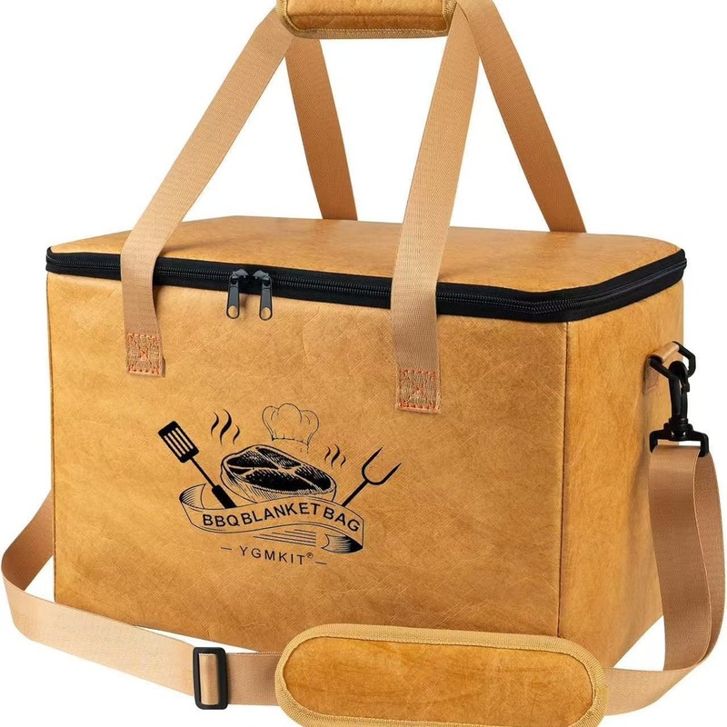 Large Reusable Insulated BBQ Bag – Thermal Meat & Food Carrier (40x25x25cm)