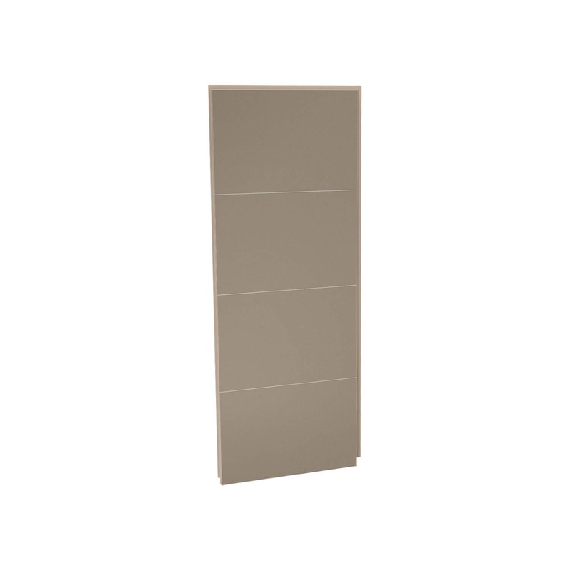 MAAX 103419-306-512 Utile 32 in. Composite Direct-to-Stud Side Wall in Erosion Taupe