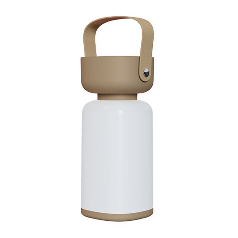 Portable LED Outdoor Camping Lantern – USB Rechargeable, 1200mAh Battery, Emergency Light(Brown)