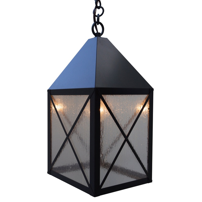 Arroyo NOH-8CS-BZ Nottingham One Light Pendant Bronze