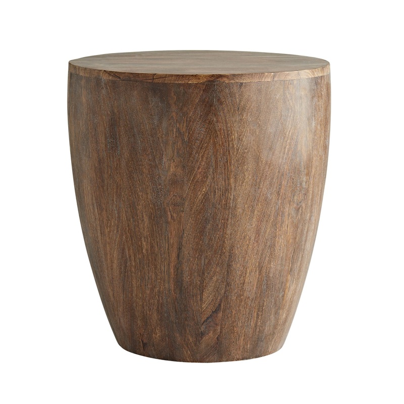 Arteriors 4736 Jacob Side Table Washed Tobacco