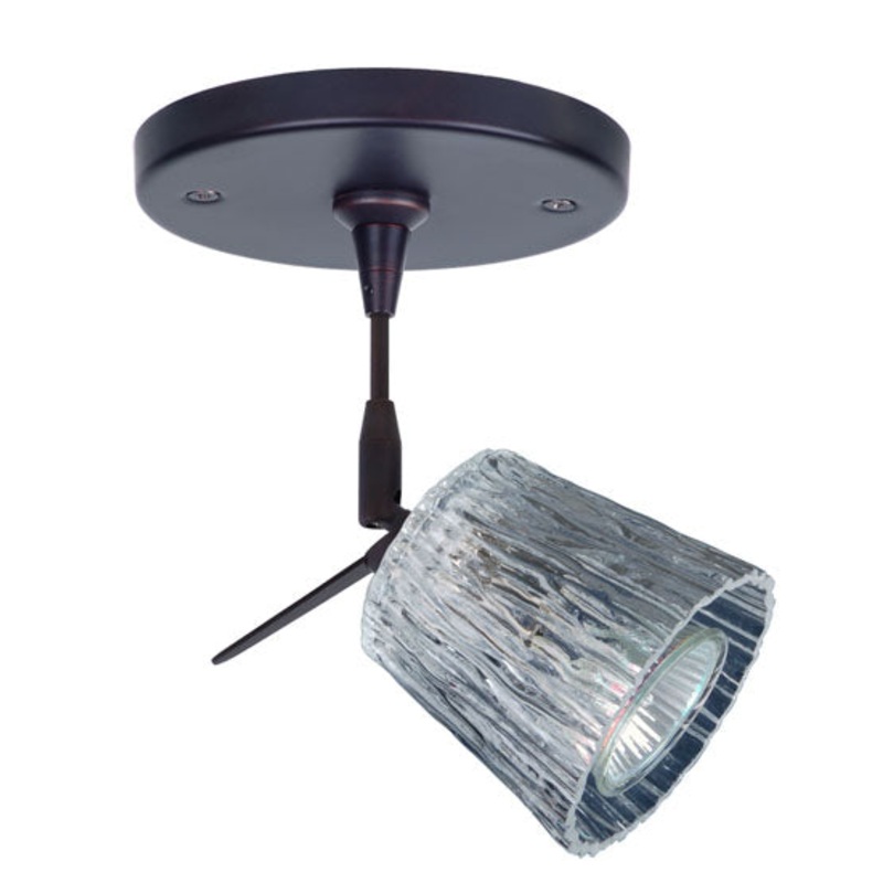 Besa 1SP-514500-BR Nico One Light Spotlight Bronze (Discontinued)