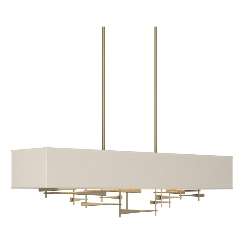 Cavaletti Pendant Soft Gold Flax Shade (SE)