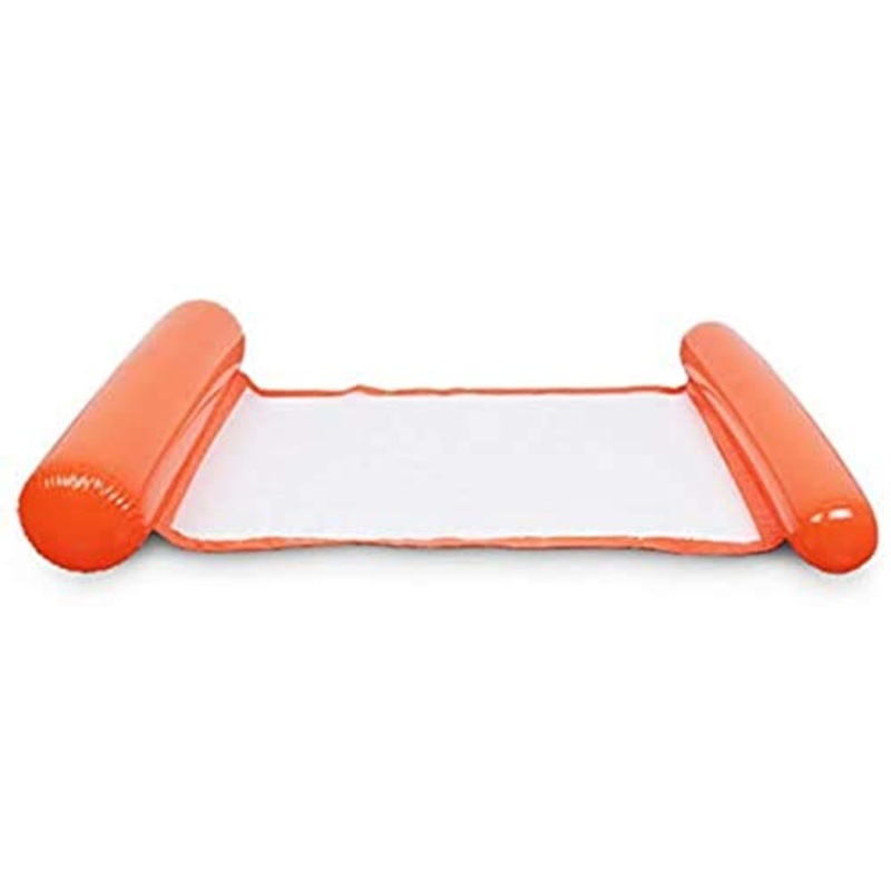 Ceiling Pendant Appoggio Hammock con Net, Pieghevole a Doppio Uso dello Schienale, Galleggiante di drenaggio, a Monte Gonfiabile Sdraio da Spiaggia, Floating Divano Letto 5-4