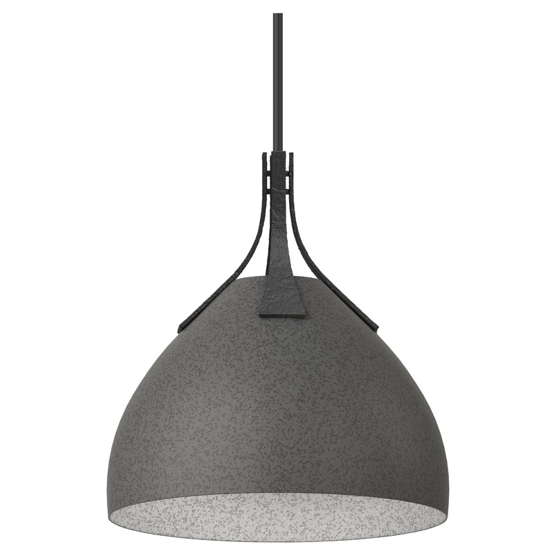 Summit Pendant Black Natural Iron
