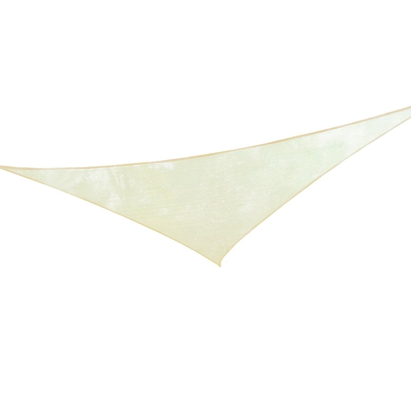 Wallaroo Waterproof 160GSM Outdoor Sun Shade Sail Canopy 3.6m Triangle