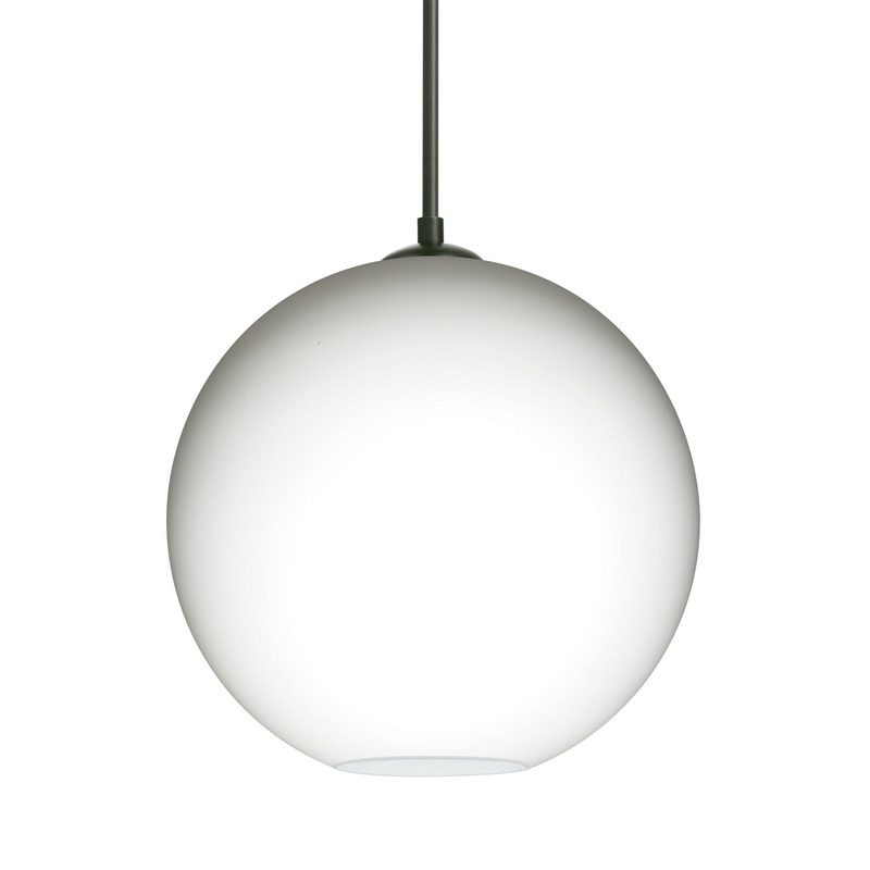 Besa 1JC-COCO807-BK Besa Coco 8 Pendant One Light Pendant Black
