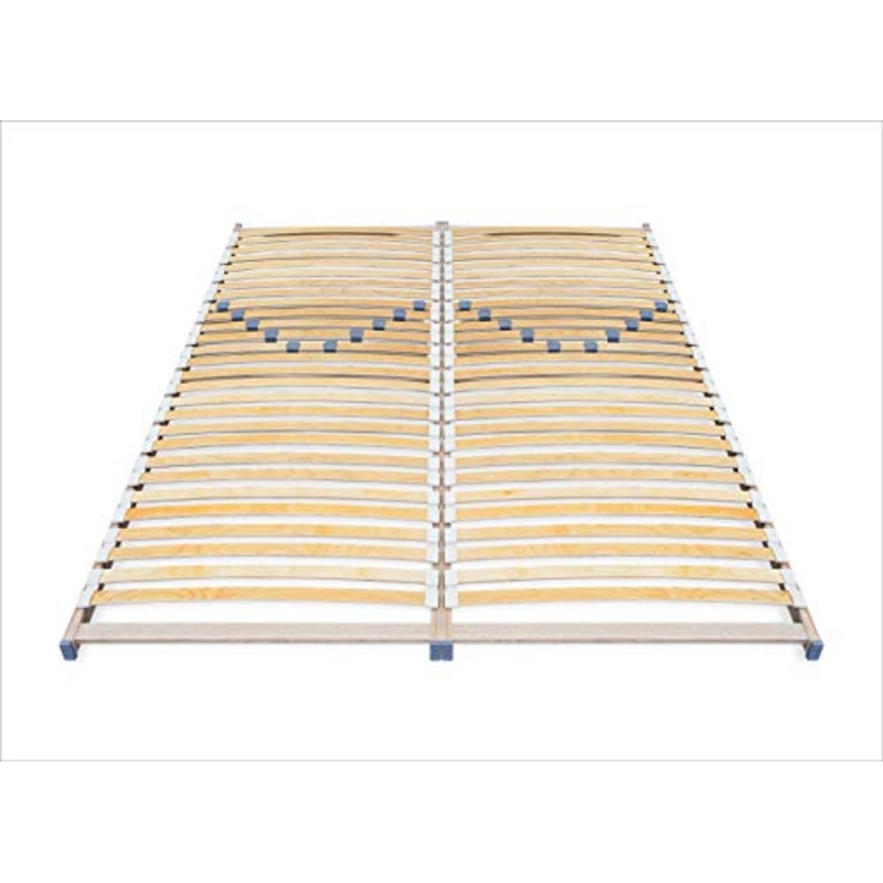 ECOFORM – Rete a doghe con regolazione di durezza, 140/160/180/200 cm x 200 cm, dal produttore (140 x 200 cm)