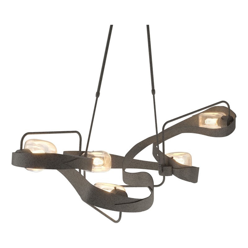 Graffiti Pendant Natural Iron