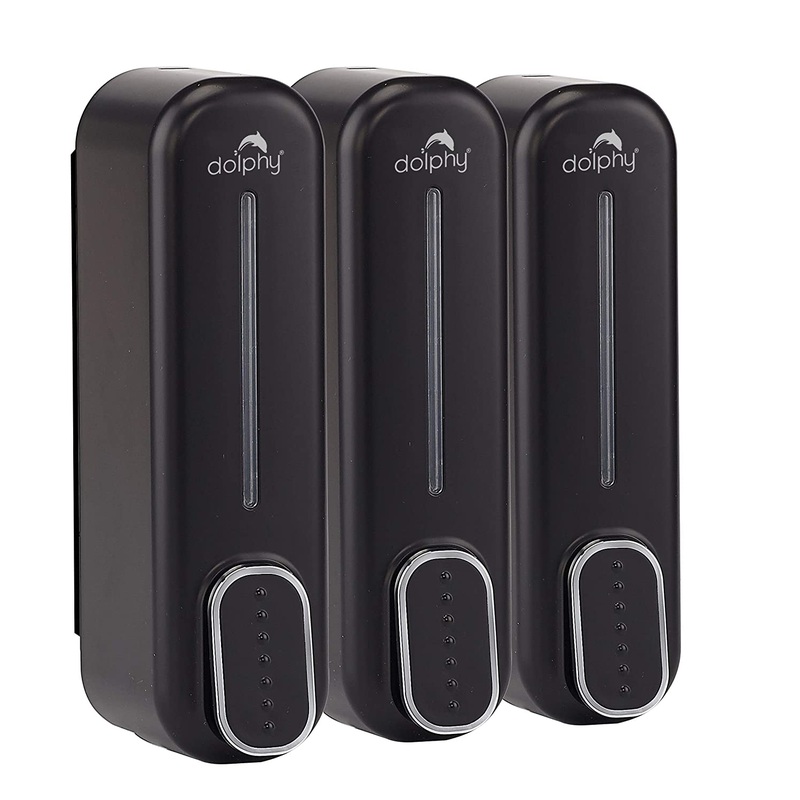 Manual Soap Dispenser 300ml (Pack of 3) – Black