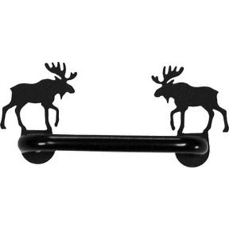 Village Wrought Iron DHP-B-19 Moose Door Handle Horizontal
