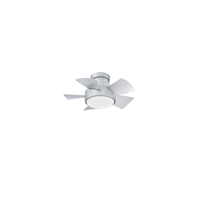 5-blade Vox Flush Ceiling Fan by Modern Forms Fans (Wet Rated) 26″ Bronze CCT