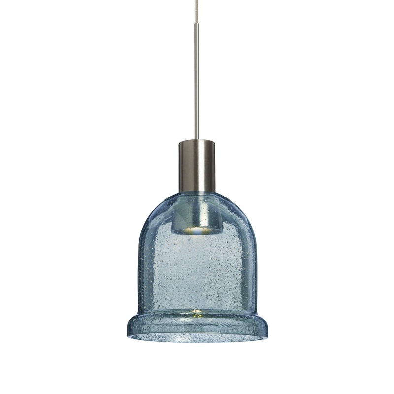 Besa X-KIBABL-LED-SN Kiba LED Pendant Satin Nickel