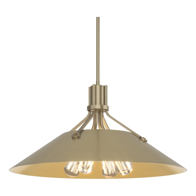 Henry Pendant Soft Gold Sterling