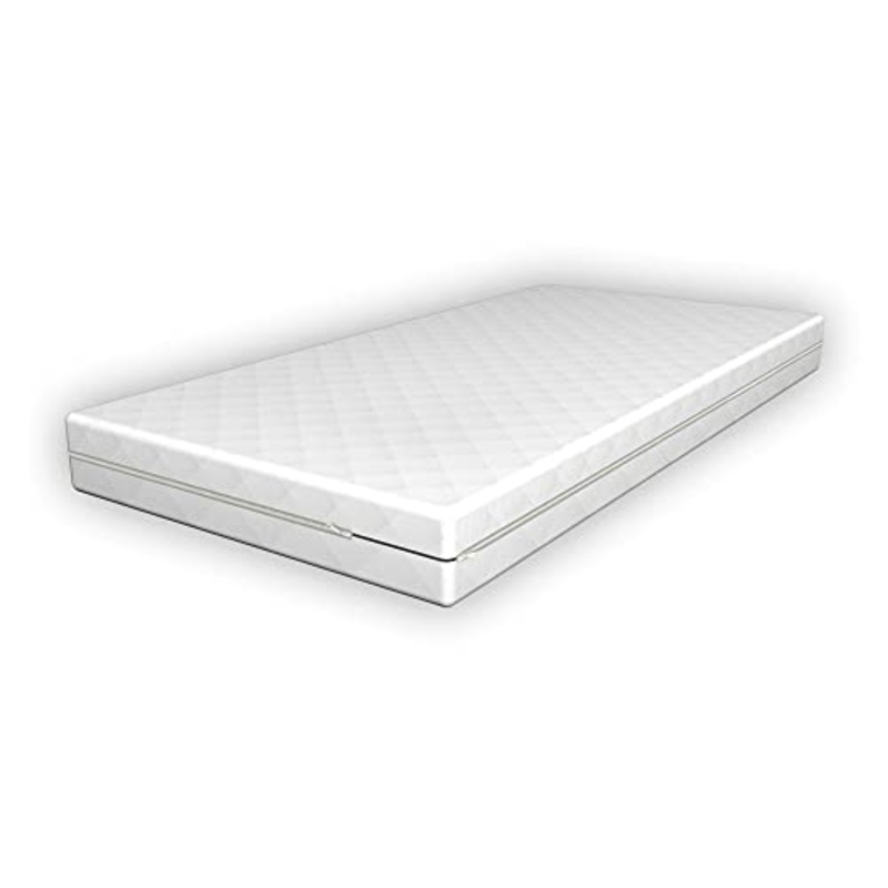 [neu.haus] Materasso a Schiuma Fredda 80 x 160 cm Materasso per Bambini Fodera Rimovibile ko-Tex Standard 100 Made in EU