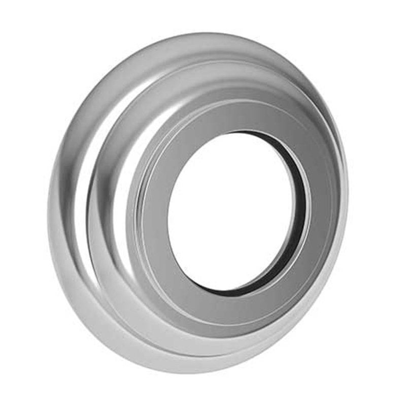 Shower Arm Flange Round Aged Brass 2-3/8 Inch Brass for 3/4 Shower Arms