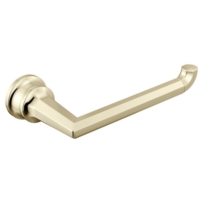 Toilet Paper Holder Beauclere Brilliance Polished Nickel 7 Inch 3-5/16 Inch Wall Mount