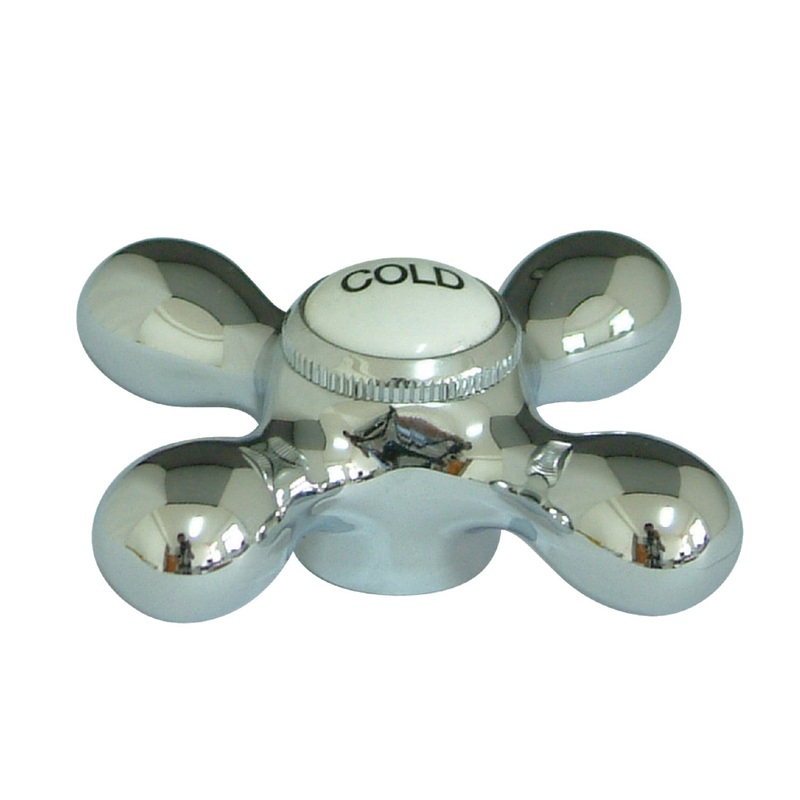 KSH1161AXC Cold Metal Cross Handle, Polished Chrome
