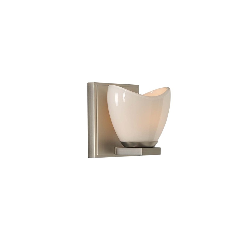 LED Bath from the Vero Collection in Satin Nickel Finish by Kalco
