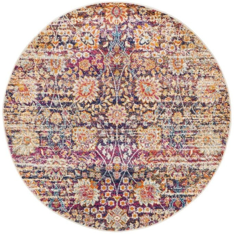 Mirage 360 Multi Round By Rug Culture-240X240CM – ROUND