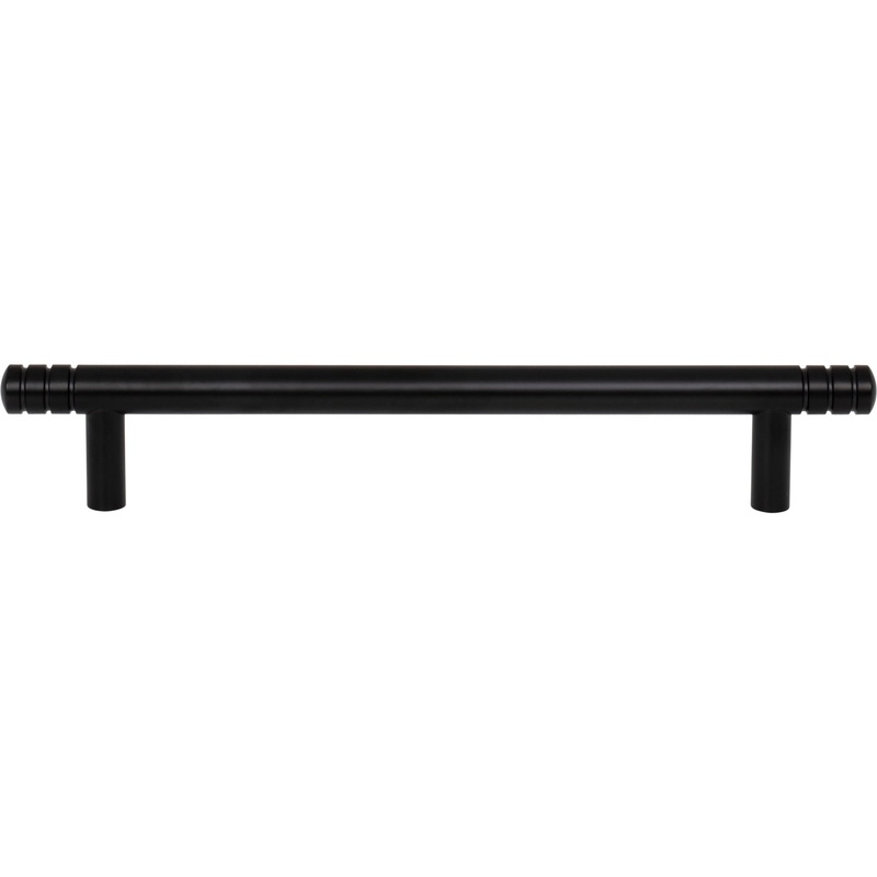 Atlas Homewares Griffith Pull 6 5/16 Inch (c-c) Matte Black
