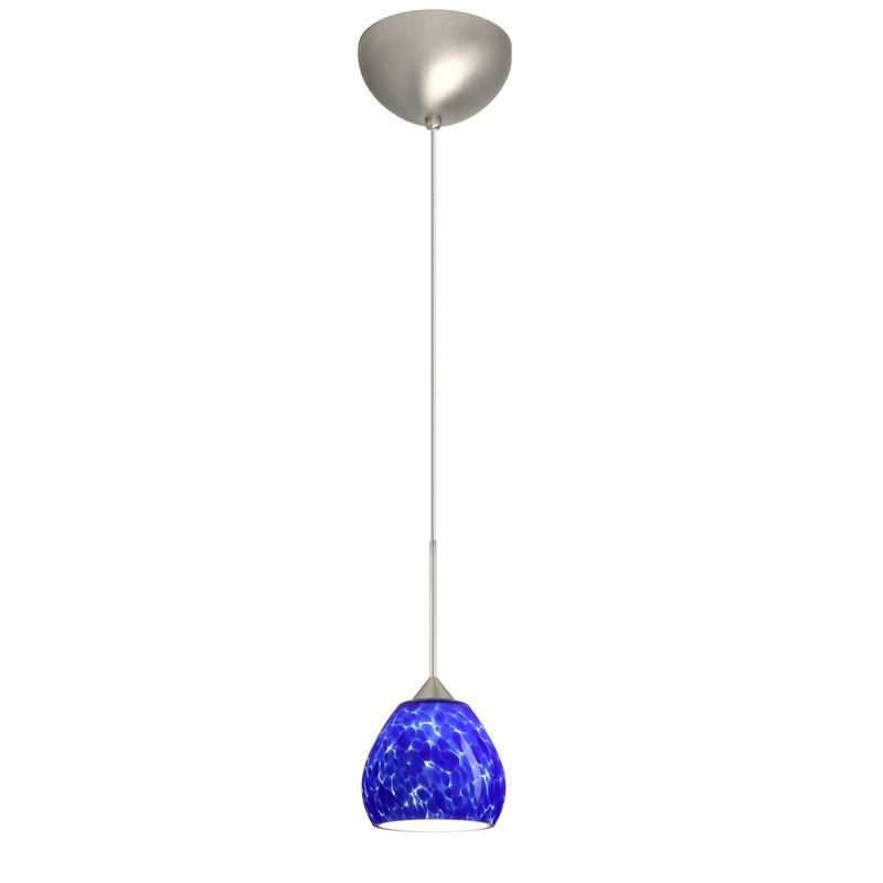 Besa 1XC-560586-SN Tay Tay One Light Pendant Satin Nickel (Discontinued)