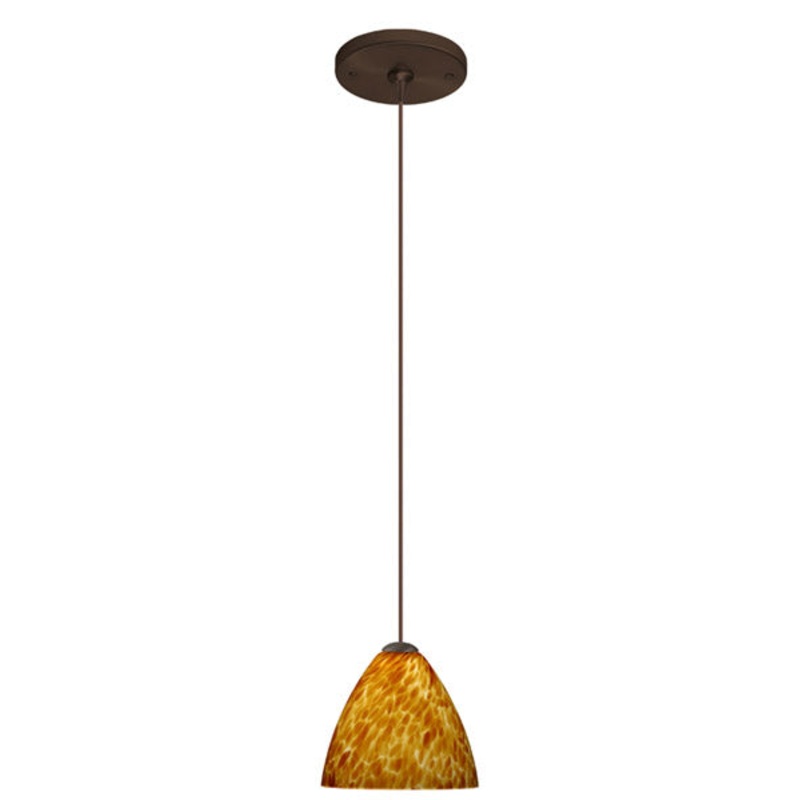 Besa 1XP-177918-BR Mia One Light Pendant Bronze (Discontinued)