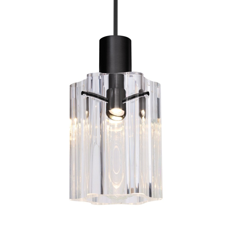 Besa 1XT-ICE4CL-LED-BK Besa Ice 4 Pendant LED Pendant Black