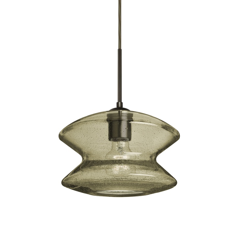 Besa J-ZENLT-BR Zen One Light Pendant Bronze