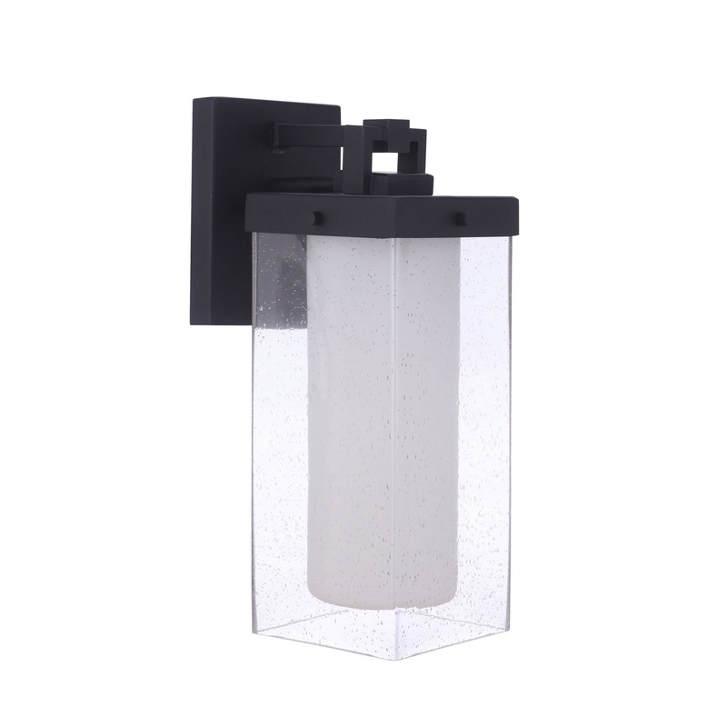 Craftmade ZA5624-MN Hayner One Light Outdoor Wall Mount Midnight