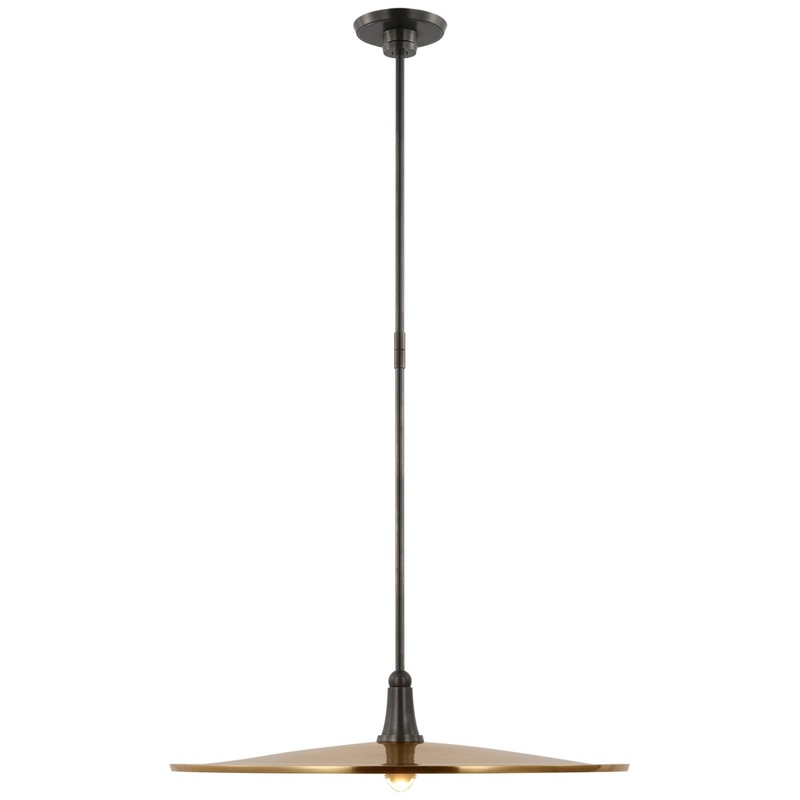 LED Pendant from the Truesdell Collection in Bronze Finish by Visual Comfort Signature