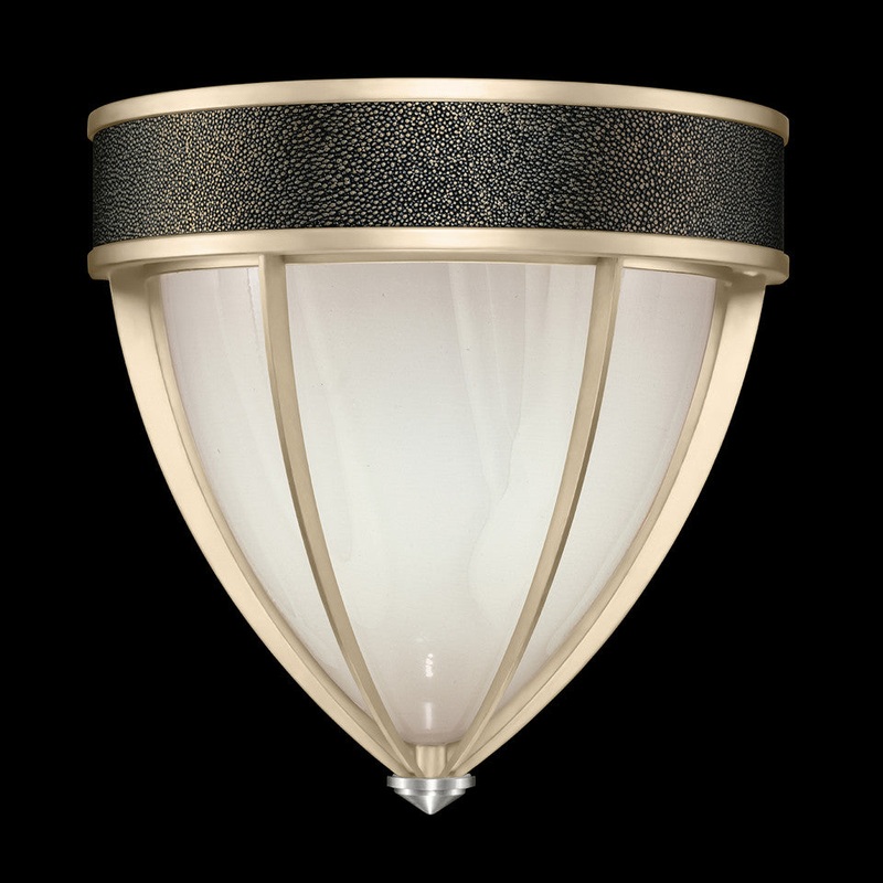Mirage 12.25″H Sconce Champagne/Nickel/Black Knight