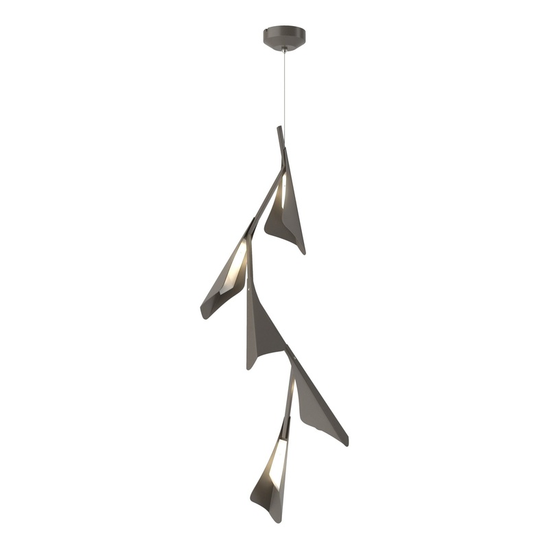 Plume 5-Light LED Pendant Dark Smoke Dark Smoke