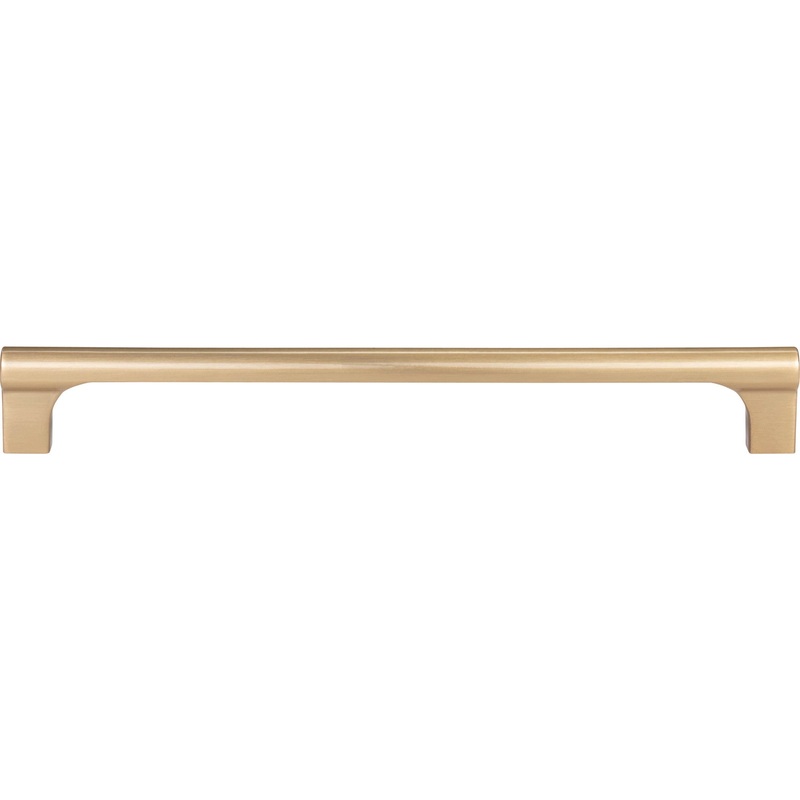 Atlas Homewares Whittier Pull 7 9/16 Inch (c-c) Warm Brass