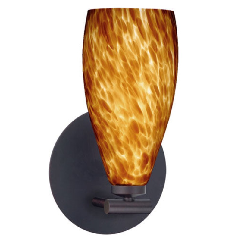 Besa 1SX-719818-BR Karli One Light Wall Sconce Bronze (Discontinued)