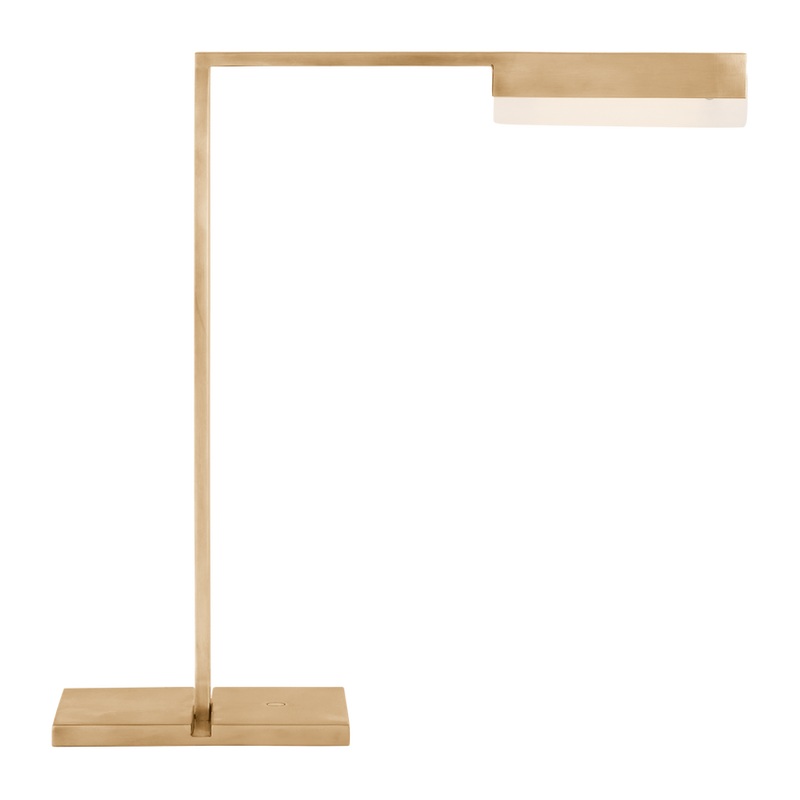 Linea 15 Table Lamp Hand Rubbed Antique Brass