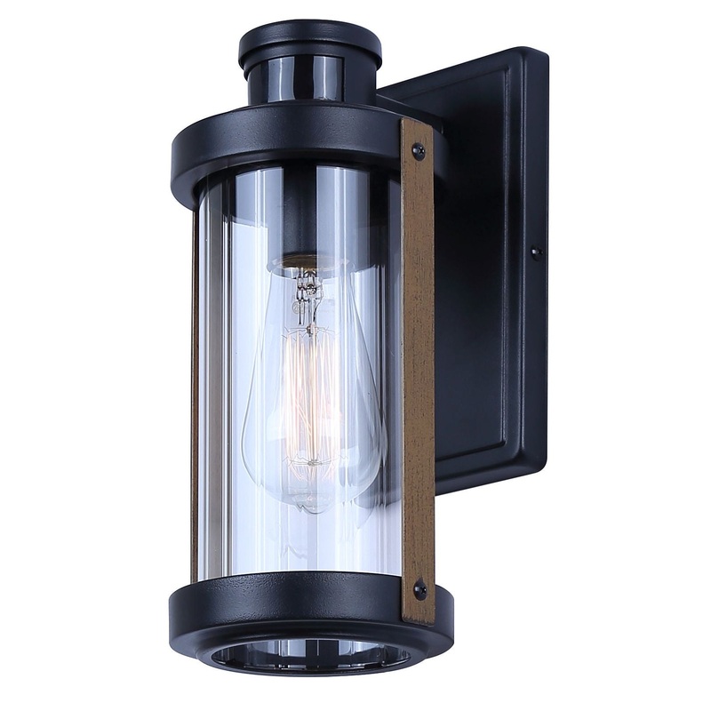 Maddox 1-Light Outdoor Lantern Black