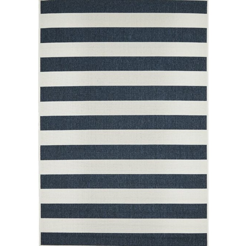 Seaside 4444 Navy White by Rug Culture-220X150CM – RECTANGLE