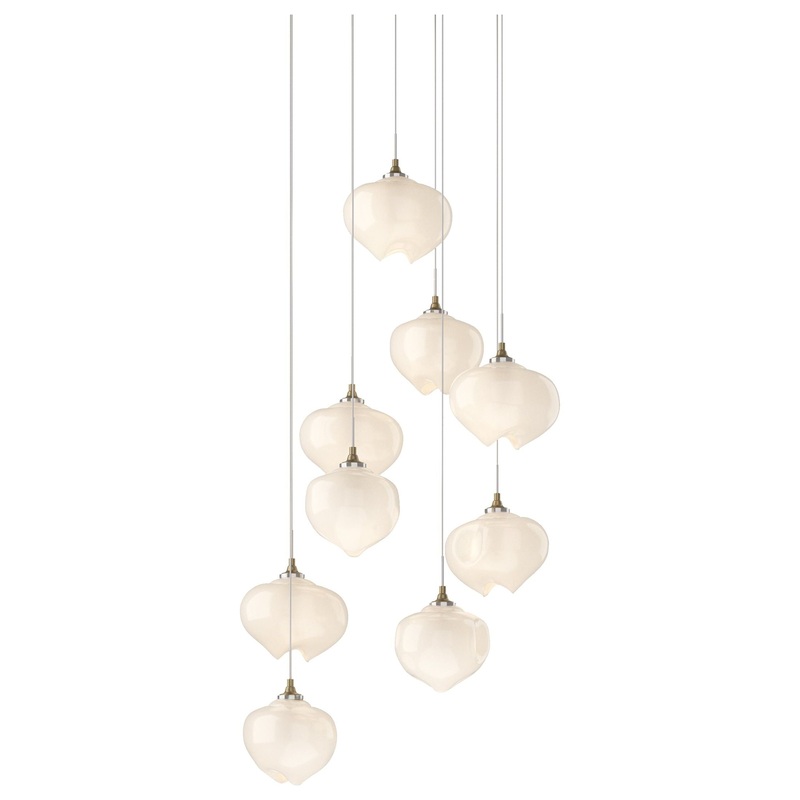 Ume 9-Light Pendant Soft Gold