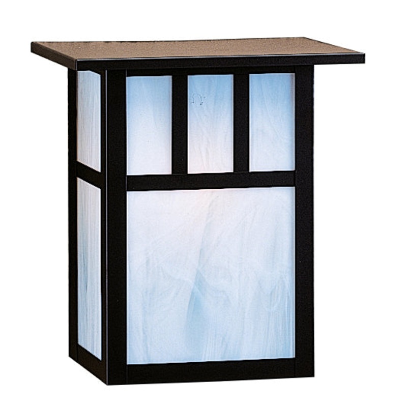 Arroyo HS-10DTWO-BK Huntington One Light Wall Mount Satin Black