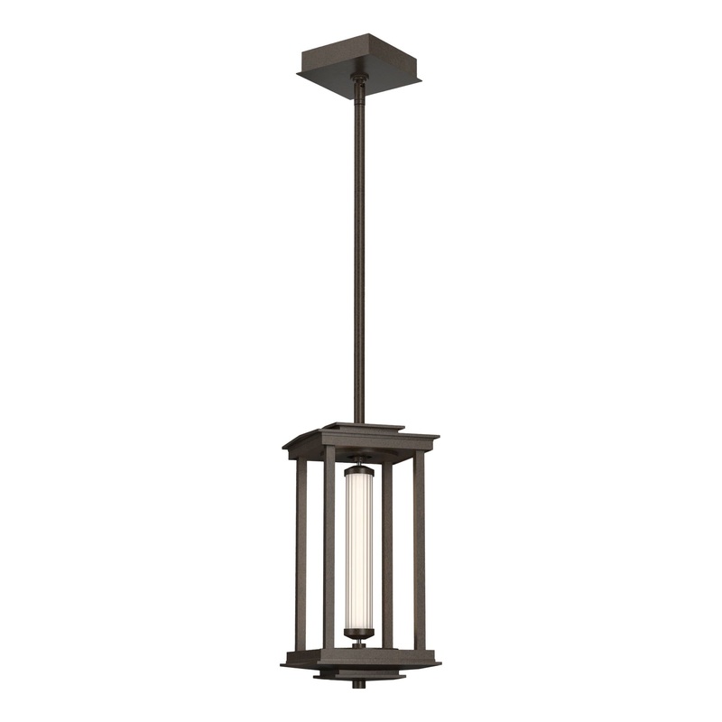 Athena 1-Light Small LED Lantern Bronze