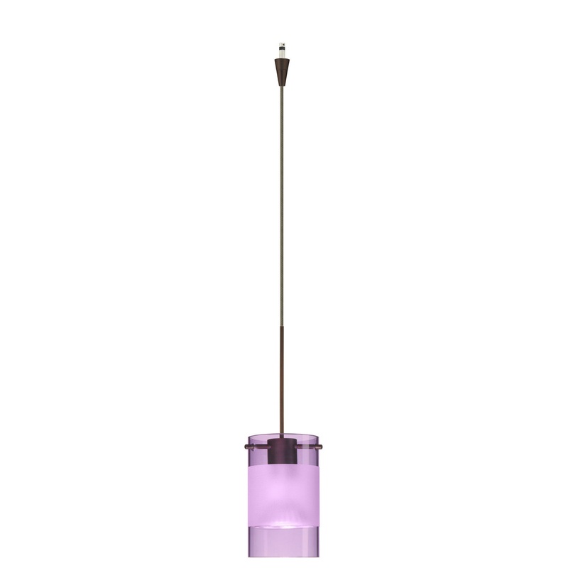 Besa XP-6524EA-BR Scope One Light Pendant Bronze (Discontinued)