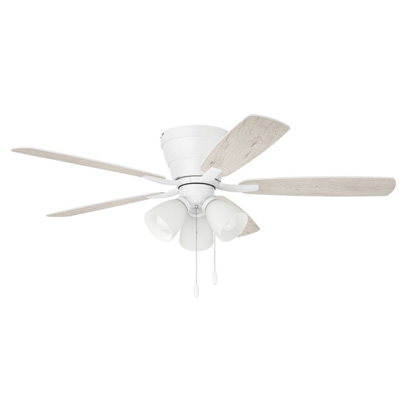 Craftmade WHL52W5C3 Wheeler 52 3-Light 52″Ceiling Fan White