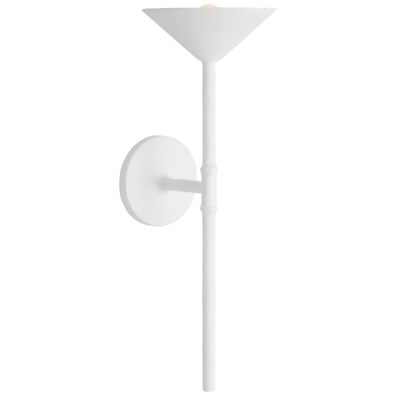 LED Wall Sconce from the Eleanor Collection in Plaster White Finish by Visual Comfort Signature