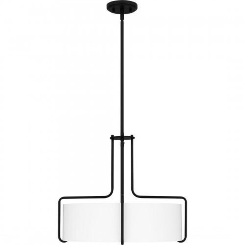 Quoizel QP5596MBK Quoizel Pendant Pendant 4 lights matte black Pendant