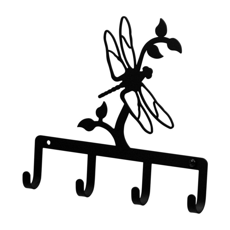 Village Wrought Iron KH-71 Dragon Fly Key Holder
